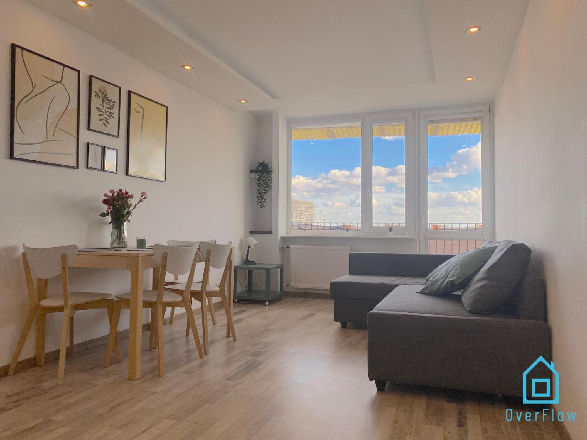 גדנסק Wave Apartment With Amazing View- 2 Km To Baltic Sea מראה חיצוני תמונה